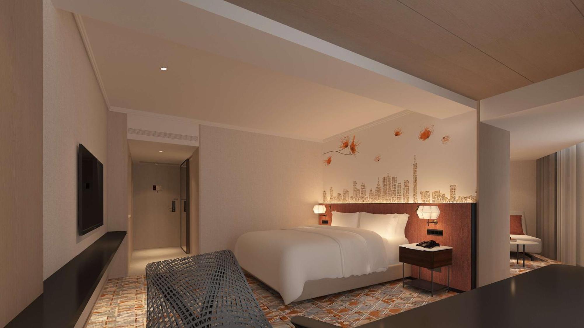 Hilton Garden Inn Guangzhou Tianhe Exterior foto