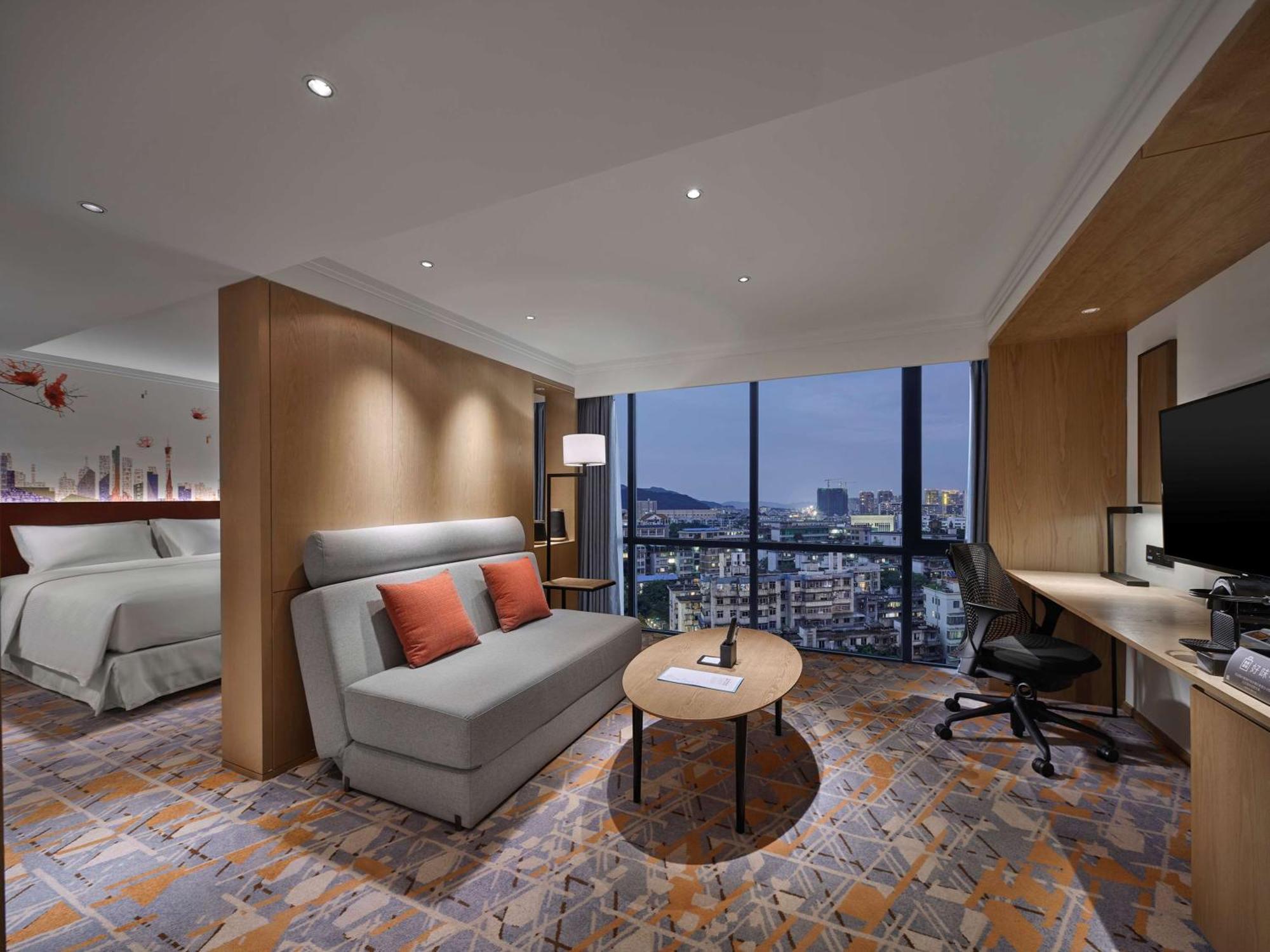 Hilton Garden Inn Guangzhou Tianhe Exterior foto